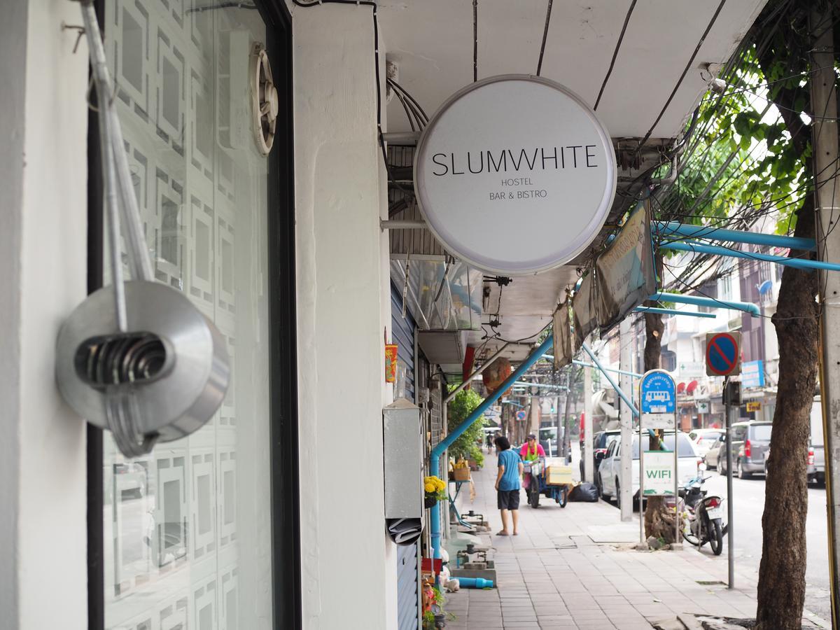 Slumwhite Hostel Bangkok Exterior foto